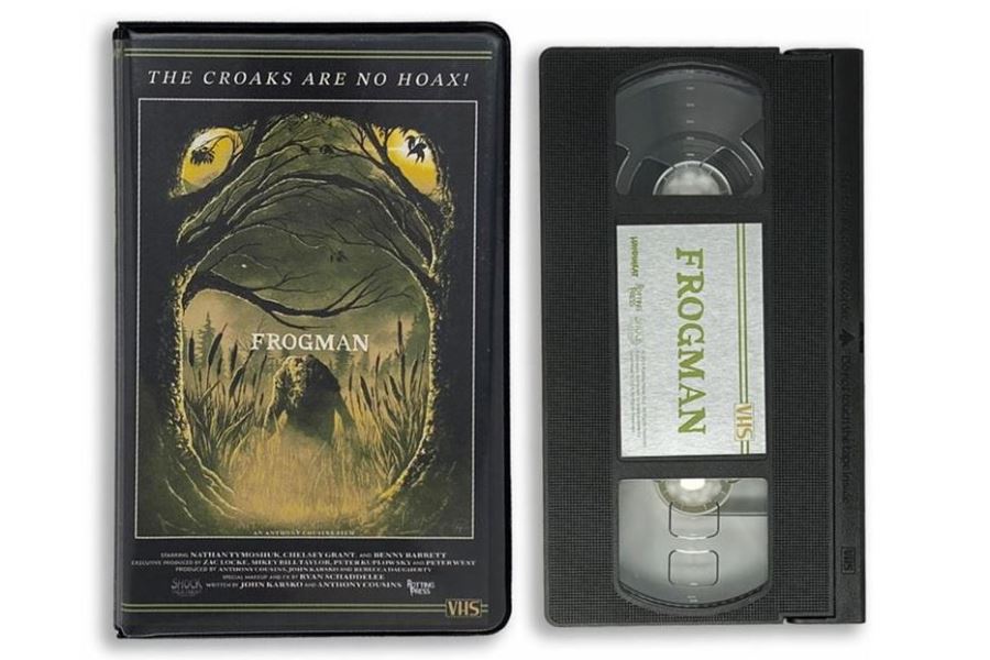 Found-Footage Creature Feature 'Frogman' Gets Feb. 9 Home Release - on VHS!  - Media Play News